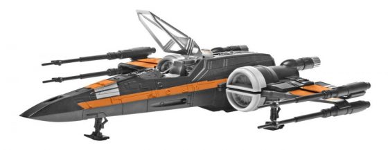 Revell Build and Play Star Wars: The Last Jedi Poe’s Boosted X-Wing Fighter