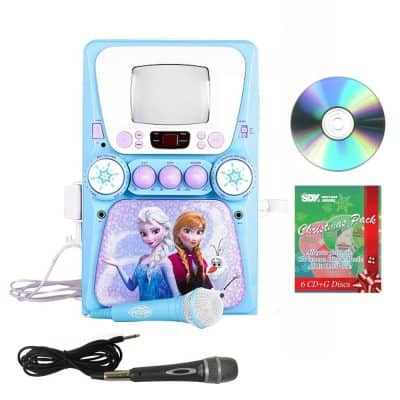 Sakar CD/CDG Frozen Karaoke Machine