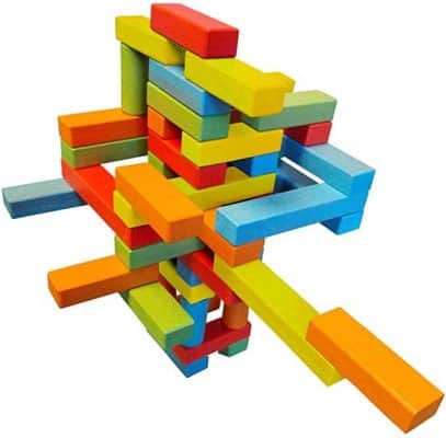 Magz Wooden Bricks 45 Magnetic Building Blocks