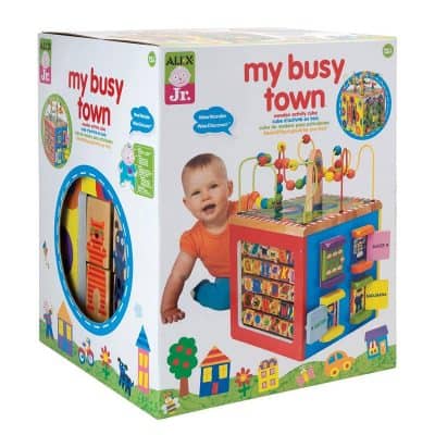 toddler learning cube