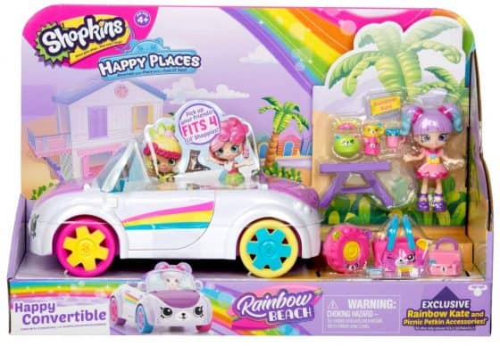 Shopkins Happy Places Rainbow Beach Convertible