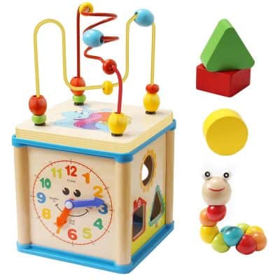 LuaLua Baby Wooden Bead Maze