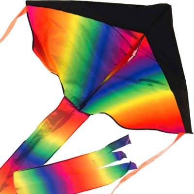 Impresa Products Large Rainbow Delta Kite