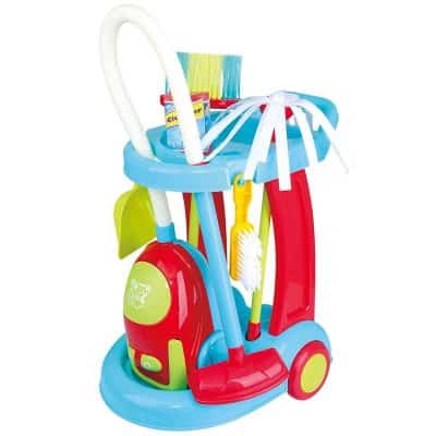 PlayGo My Cleaning Trolley with Vacuum Cleaner