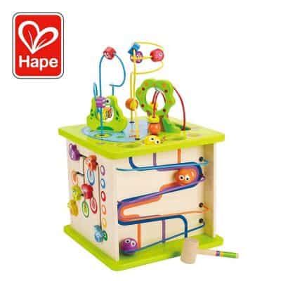 Hape Country Critters Wooden Activity Play Cube