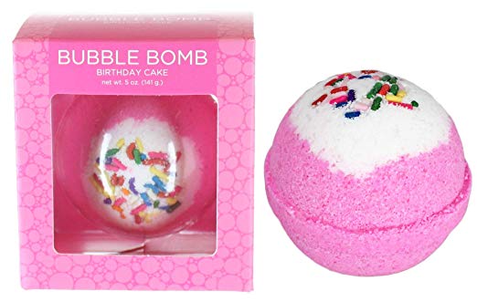 Two Sisters Spa Birthday Cake Bubble Bath Bomb
