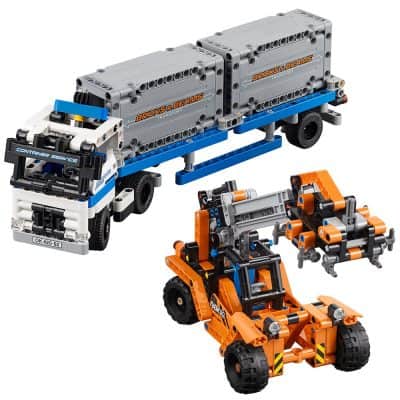 LEGO Technic Container Yard Building Kit