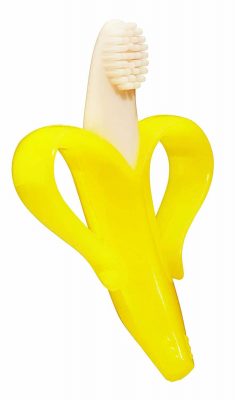 Baby Banana Infant Training Toothbrush & Teether