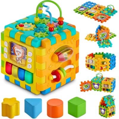 BABYSEATER 6-in-1 Baby Activity Cube