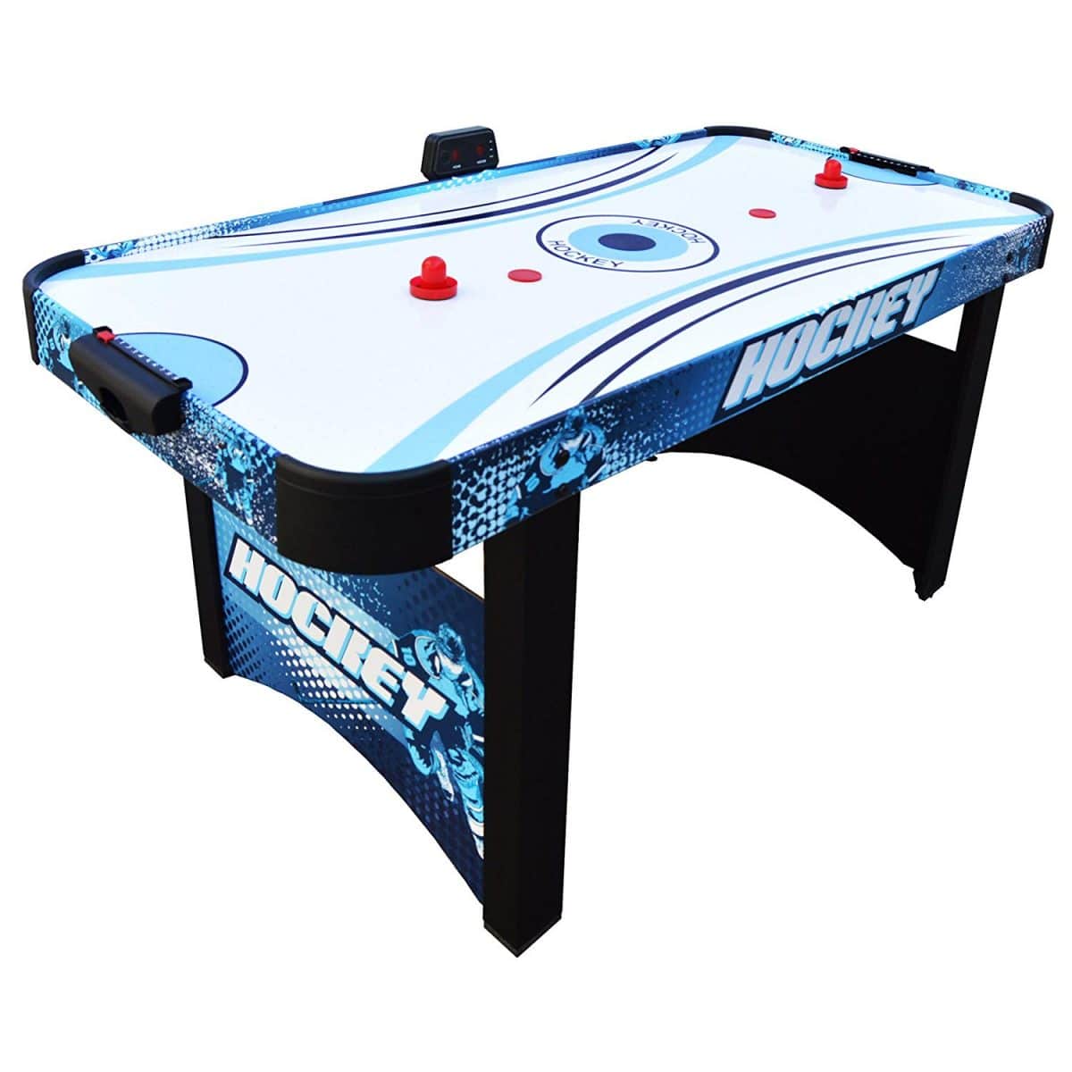 sagin one game table air hockey foosball