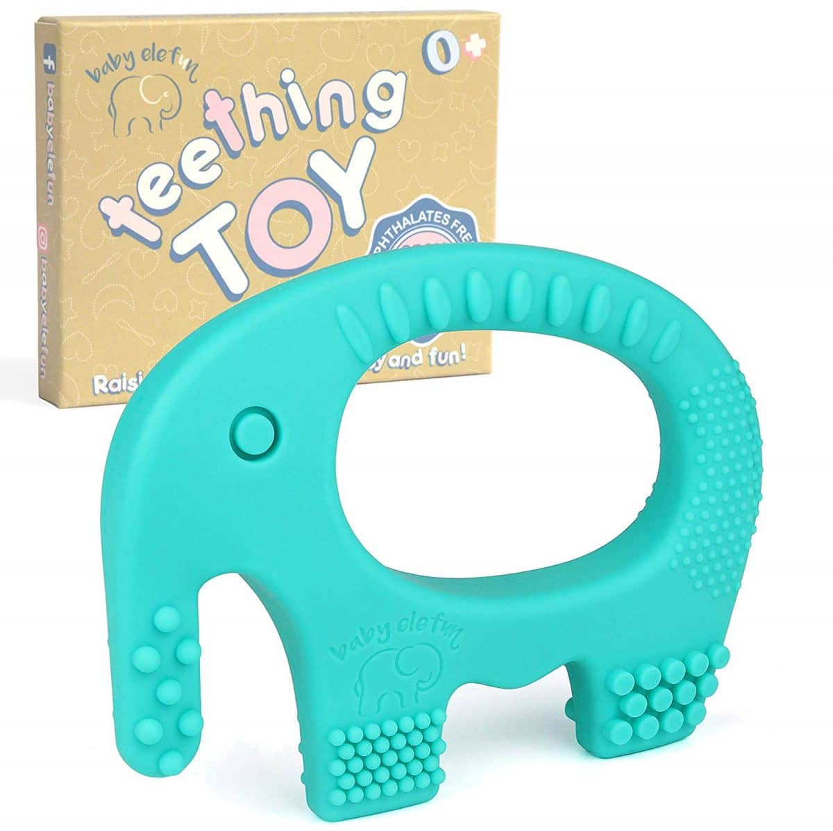 non plastic teething toys