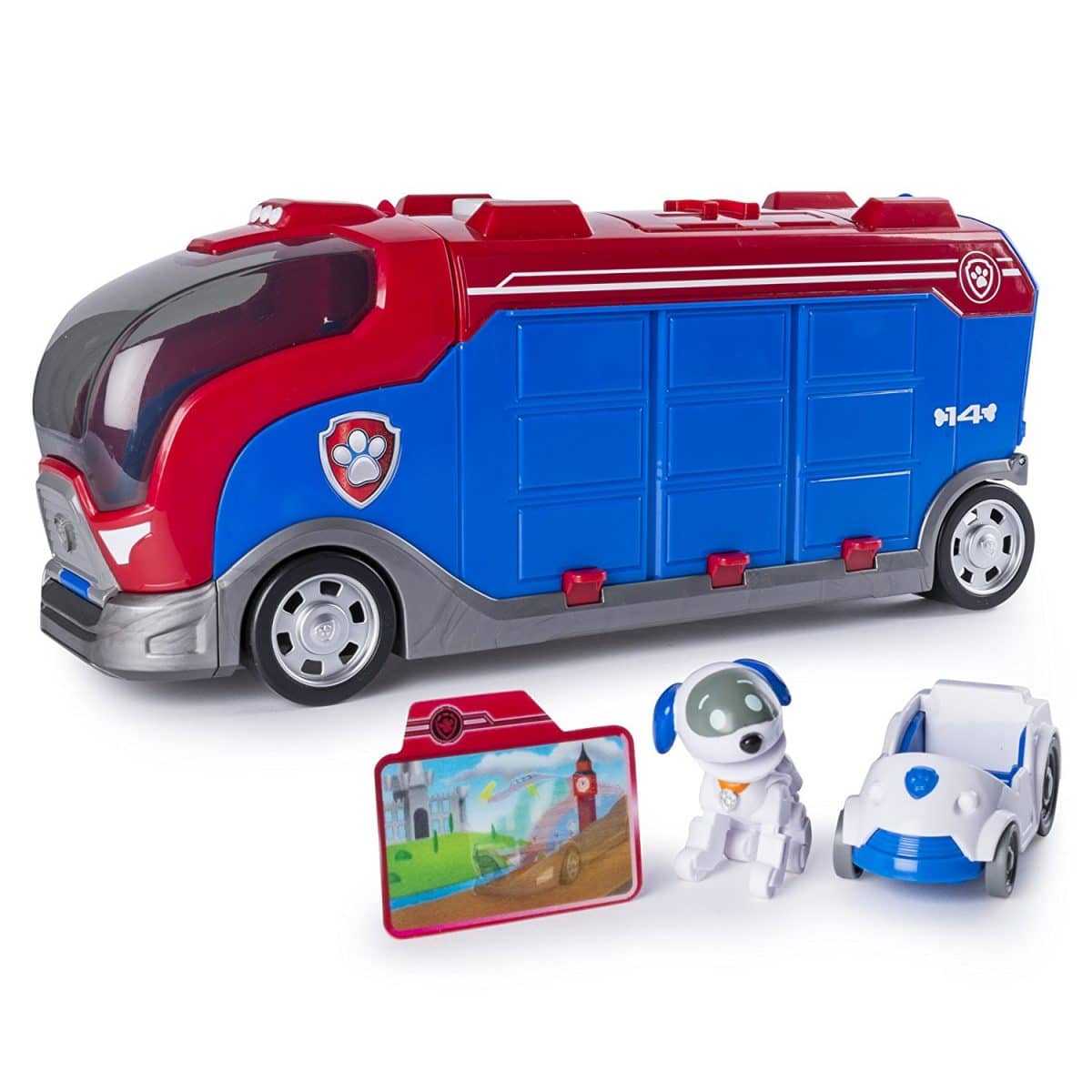 paw patrol blue truck