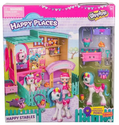 Happy Places Shopkins Happy Stables Playset