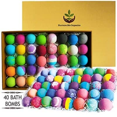 Nurture Me Organics Natural Bath Bombs Gift Set