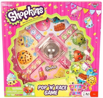 Shopkins Pop and Race Game