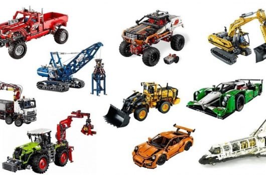 lego technic rally car & buggy toy racing set