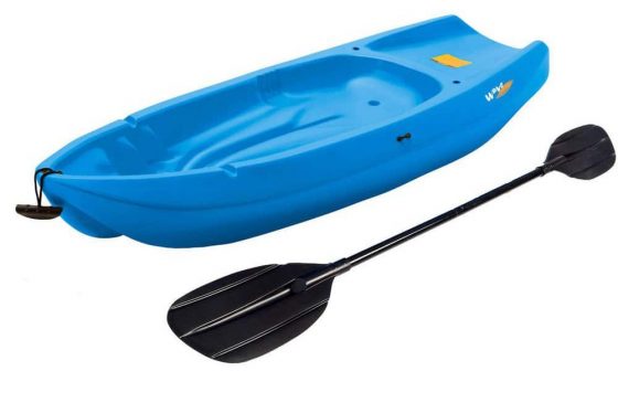 Lifetime High-Density Polyethylene Youth Kayak, Blue