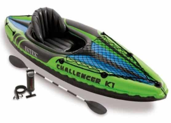 Intex Challenger K1 1-Person Inflatable Sporty Kayak