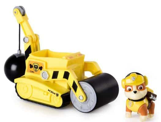 Paw Patrol Rubble Steam Roller Construction Vehicle