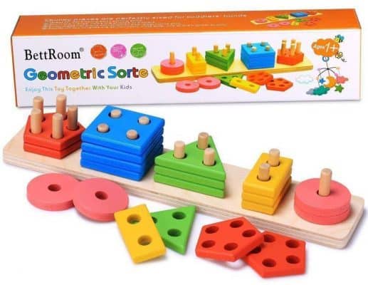 wooden sensory toys