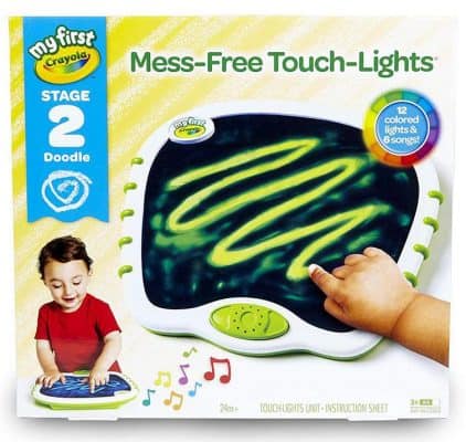 Crayola Touch Lights Musical Doodle Board, Toddler Toy