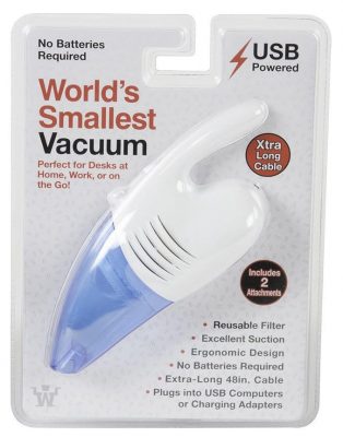 Fun World’s Smallest Vacuum
