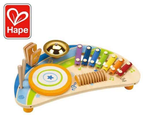 Hape Mighty Mini Band Wooden Percussion Instrument