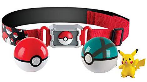 pokémon clip and carry poké ball adjustable belt