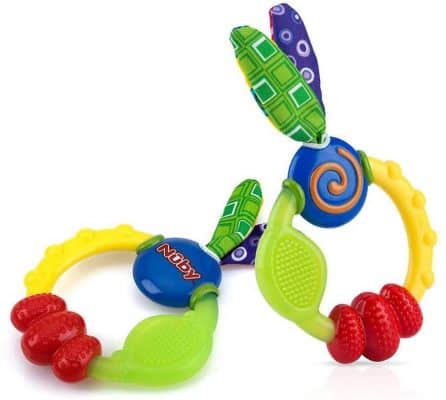 Nuby Wacky Teething Ring