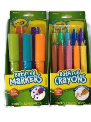 Crayola Bathtub Markers with 1 Bonus Extra Markers