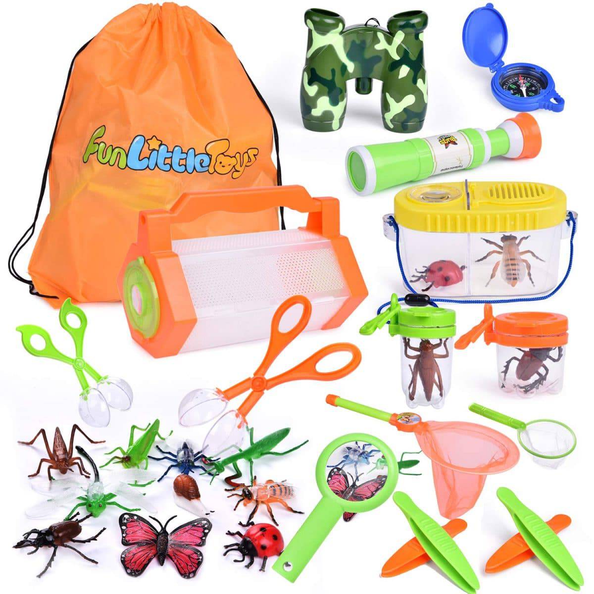 Lot Of 12 Insect Bug Catcher Toy Sets U.S Toy