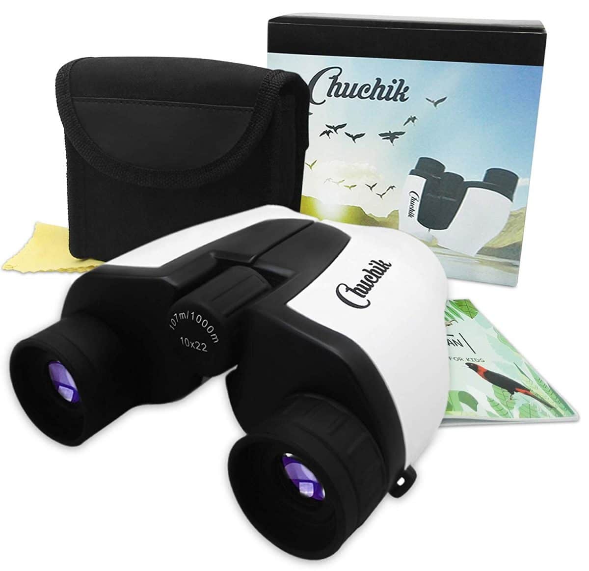 Sports Travel Kids Binoculars With 10x Magnification Bonus Binoculars Case Included Comfort Neck Strap Wide Angle X35 Viewing Kids Hiking Binoculars For Bird Watching Camping Exploring Binoculars