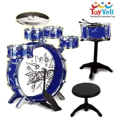 ToyVelt 12 Piece Jazz Drum Set