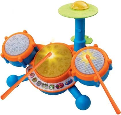 VTech KidiBeats 9-Melody Drum Set