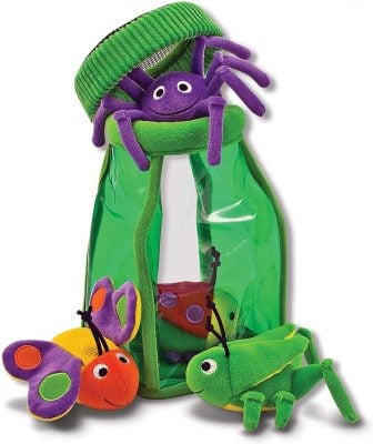 Melissa & Doug Deluxe Bug Jug Fill and Spill Soft Baby Toy
