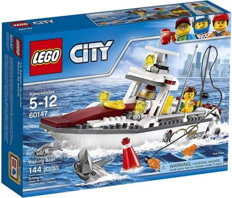 Lego City Fishing Boat 60147 Creative Play Toy