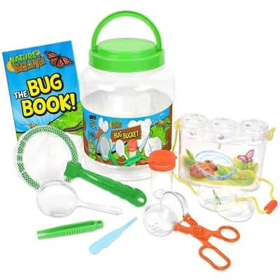 Nature Bound Bug Catcher with Habitat Bucket and 7 Piece Nature Exploration Set