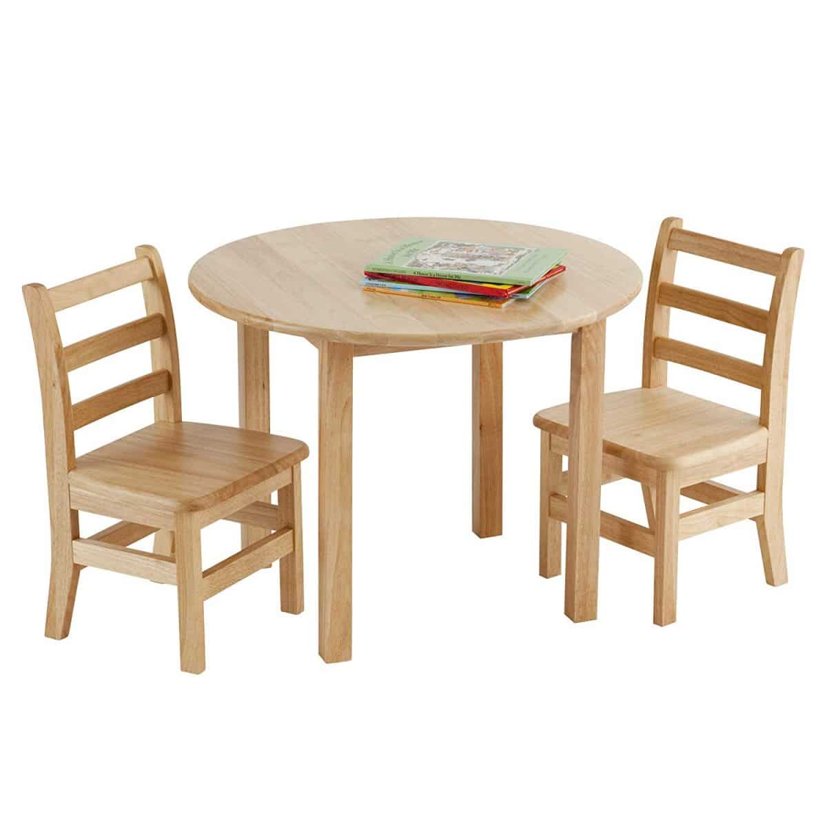unfinished childrens table and chairs