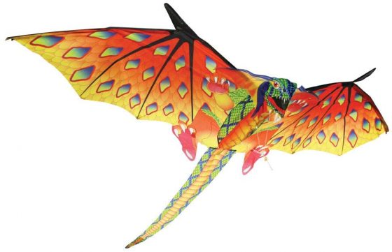 Brainstorm Yellow and Green Dragon Kite