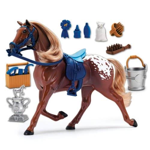 sleeping beauty horse toy