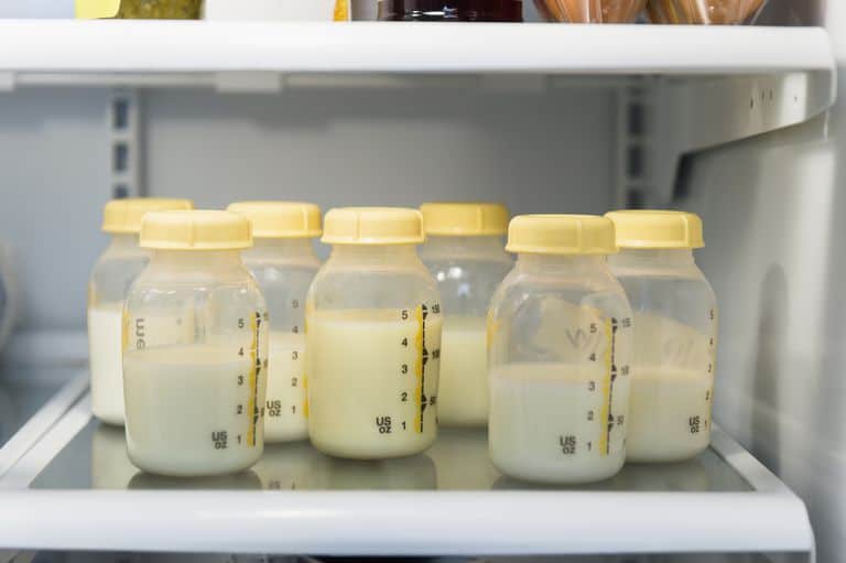 breast milk containers