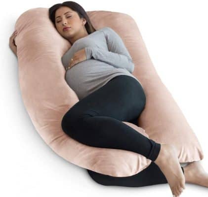 PharMeDoc U-shaped Full Body Pregnancy Pillow
