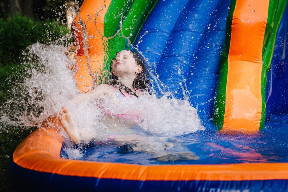 lol little tikes water slide