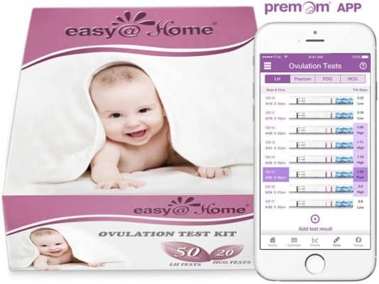 Easy@Home Pregnancy + Ovulation Test Strips Combo Kit