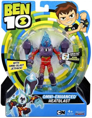 Omni-Enhanced Heatblast Action Figure