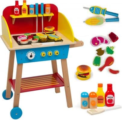 Cook n Grill Woody Toy BBQ set