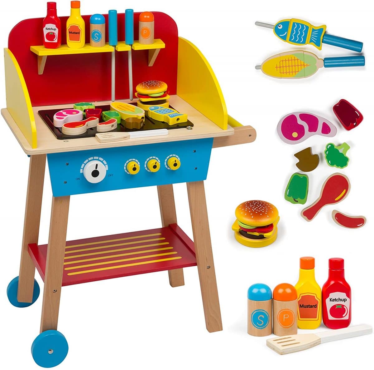 toy kitchen grill