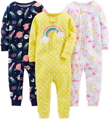 Simple Joys by Carter’s Snug Fit Footless Cotton Pajamas