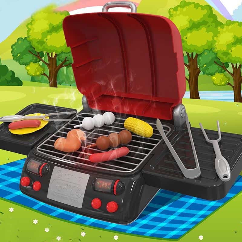 children's play grill set
