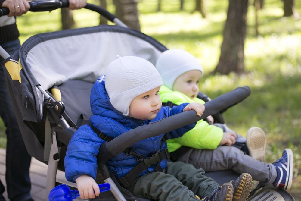 two kid jogging stroller